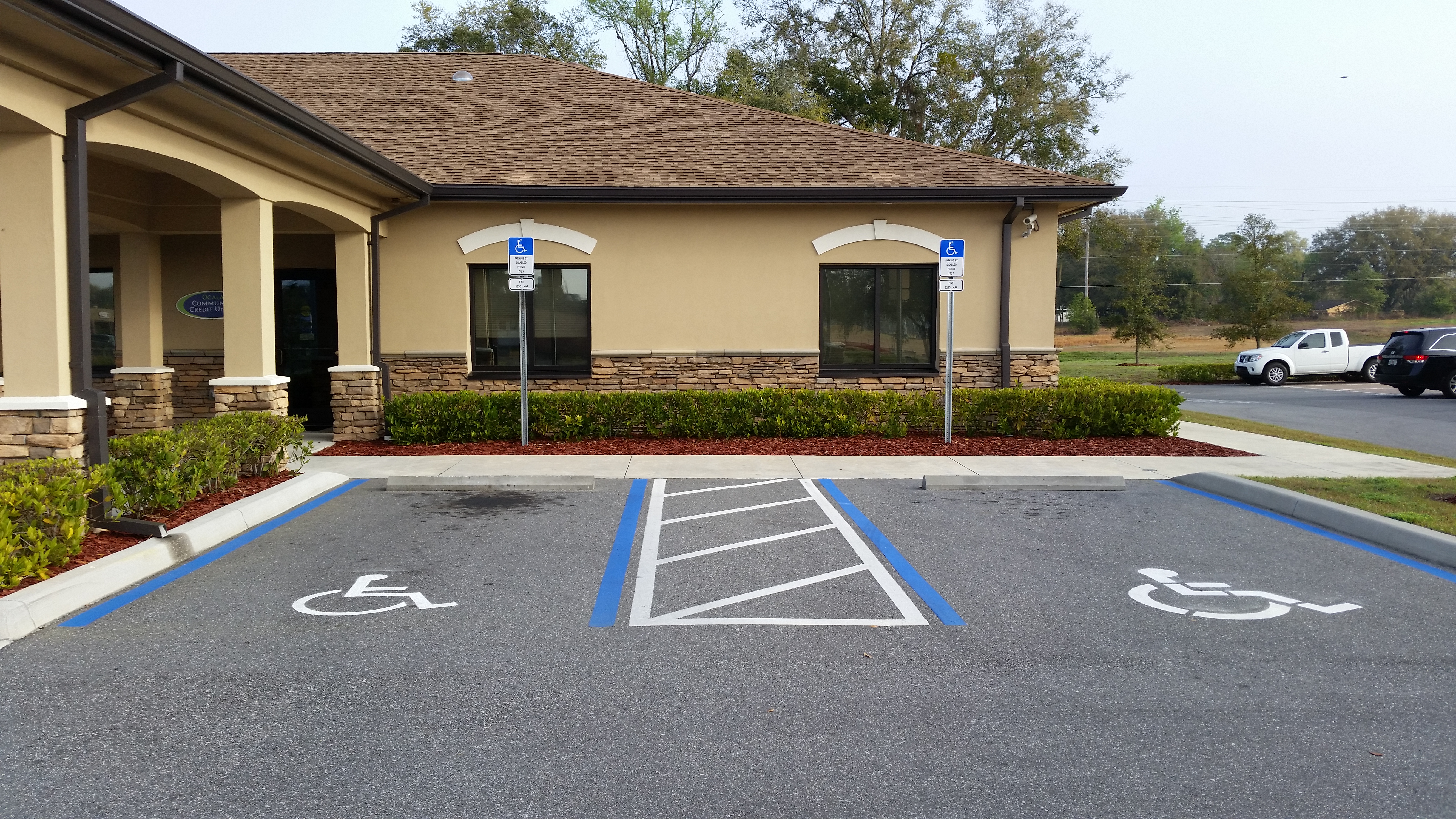 03-03-2015 New Handicap Parking Space