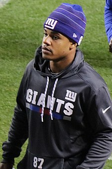 Sterling Shepard with NY Giants