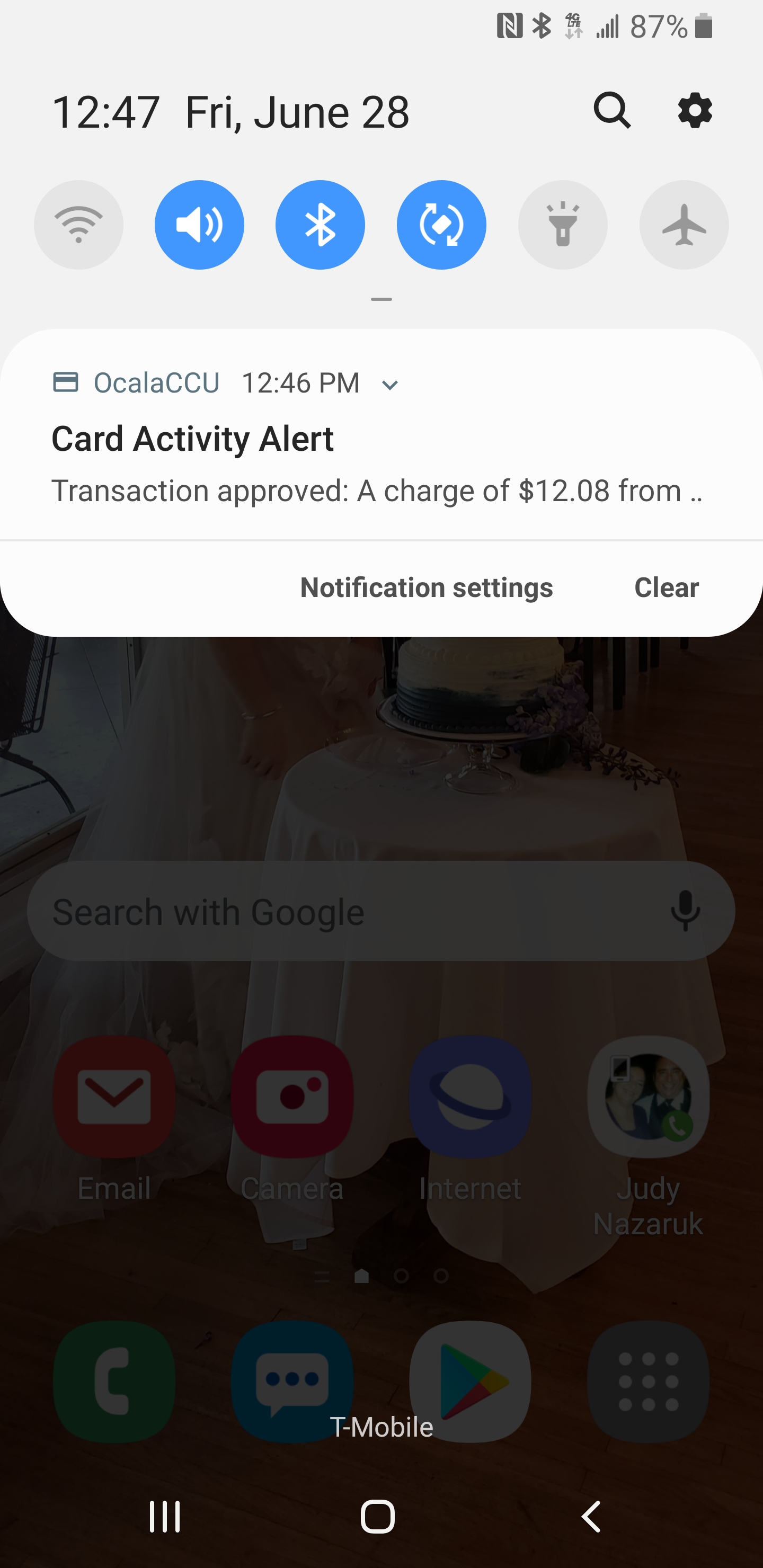 07-2019 Card Activity Alert