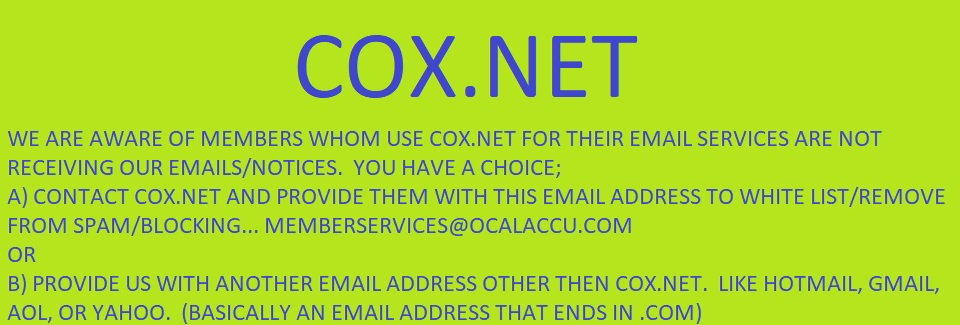 COX.NET - BAD EMAIL SERVICE