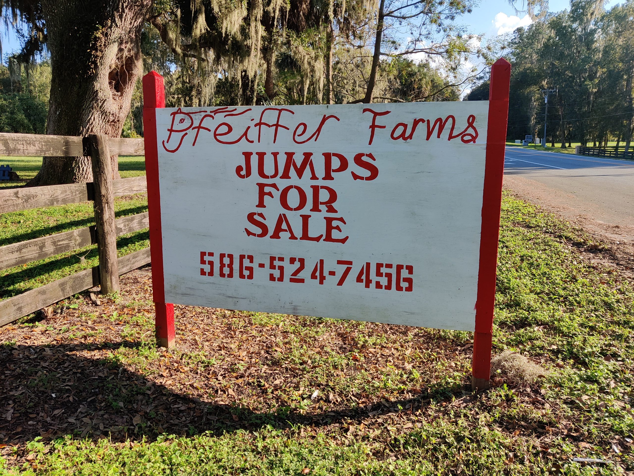 10-15-2020 Pfeffer Farms - Jumps For Sale
