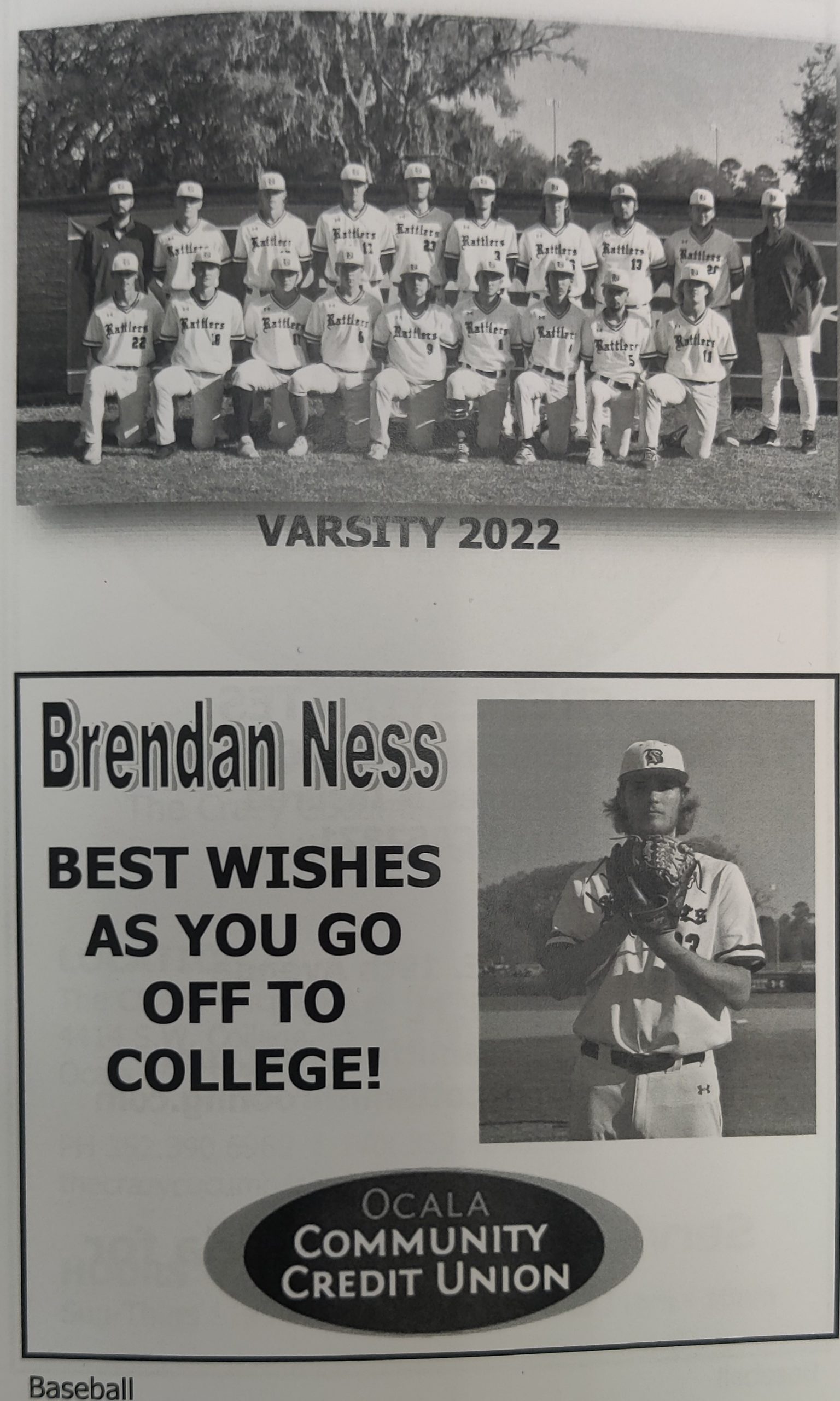 05-10-2022 Member Brendan Ness - Senior Baseball