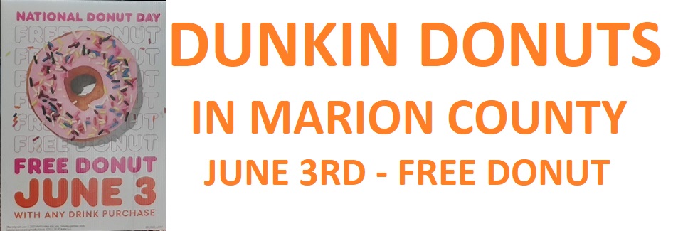 06-03-2022 DUNKIN DONUTS - FREE DONUT DAY