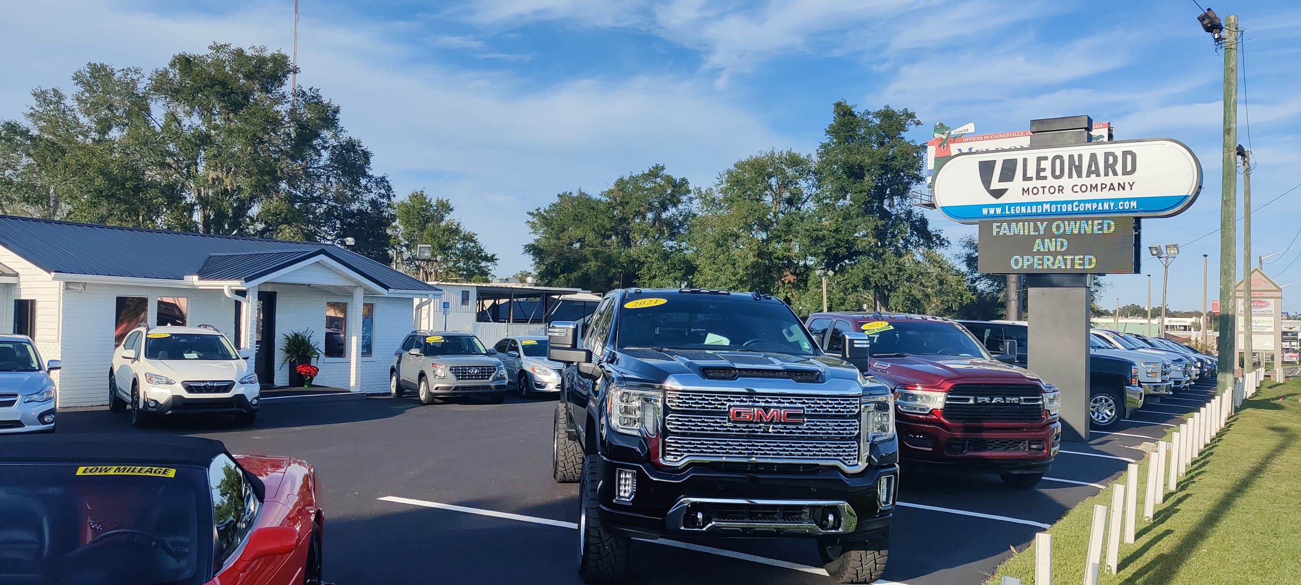 New "Leonard" Car Lot in Ocala, FL